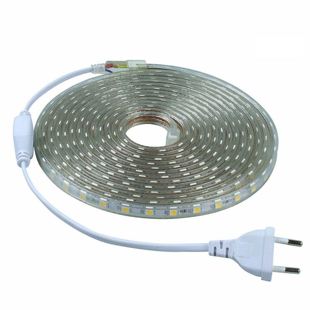 LED Lichtslang plat- 3 meter - Kleur optioneel - Plug Play - Ledlichtdiscounter.nl