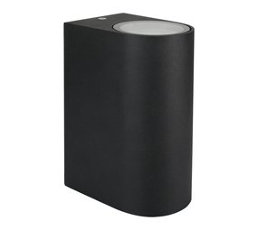 Braytron LED Wandlamp Buiten Up & Down - 2x GU10 - Aluminium - Antraciet Braytron LED Wandlamp Buiten Up & Down - 2x GU10 - Aluminium - Antraciet