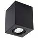 LED plafondspot - Cube vierkant - Zwart - met GU10 fitting - kantelbaar - excl. LED spot LED plafondspot - Cube vierkant - Zwart - met GU10 fitting - kantelbaar - excl. LED spot