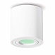 LED WiFi Plafondspot Wit Tube - 4,5W RGB + 3000K-6500K - Bedienen met de App LED WiFi Plafondspot Wit Tube - 4,5W RGB + 3000K-6500K - Bedienen met de App