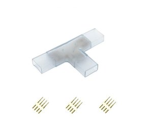 LCB LED lichtslang V1 - RGB Vier pins connector T-connector LCB LED lichtslang V1 - RGB Vier pins connector T-connector