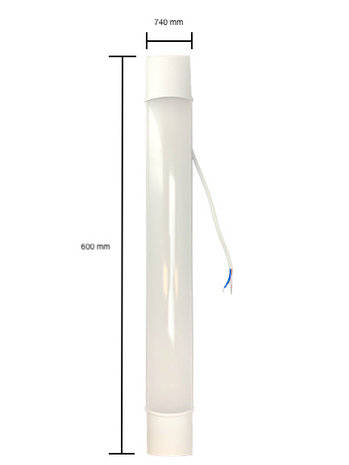 Spectrum LED Batten - 60cm 14W - 3000K 830
