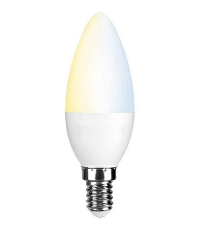 Verminderen Toelating Kort leven WiFi LED Lamp - E14 5W - 2700K-6500K - Bediening met de App -  Ledlichtdiscounter.nl