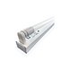 LCB LED TL armatuur - 120cm wit aluminium - voor een enkel LED TL buis