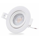 Modee LED inbouwspot Dimbaar - 4W vervangt 50W - 3000K warm wit licht - Kantelbaar Modee LED inbouwspot Dimbaar - 4W vervangt 50W - 3000K warm wit licht - Kantelbaar