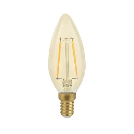nogmaals plastic Behoren LED Filament lamp dimbaar - E14 C35 - 4W - 2200K - Ledlichtdiscounter.nl