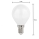 Spectrum LED Kogellamp E14 Spectrum G45 - 6W - 560lm - 6000K Daglicht Wit - 160° - Niet Dimbaar - 230V - Mat Wit Spectrum LED Kogellamp E14 Spectrum G45 - 6W - 560lm - 6000K Daglicht Wit - 160° - Niet Dimbaar - 230V - Mat Wit