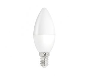 Modee LED kaarslamp - E14 fitting - 4.9W vervangt 29W - 3000K warm wit licht