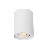 Braytron LED plafondspot - Tube rond - Wit - met GU10 fitting - kantelbaar - excl. LED spot