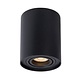 LED Line LED plafondspot - Tube rond - Zwart - met GU10 fitting - kantelbaar - excl. LED spot LED Line LED plafondspot - Tube rond - Zwart - met GU10 fitting - kantelbaar - excl. LED spot