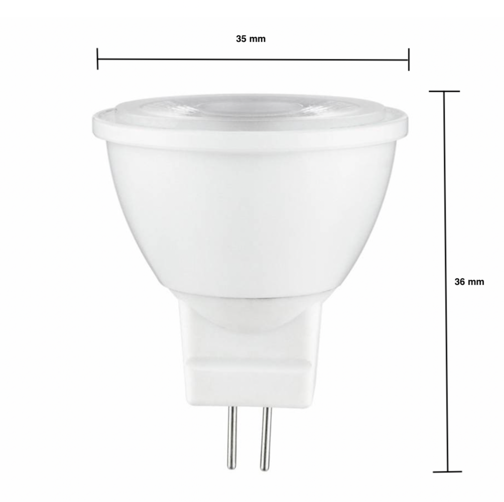 kennis Groot alcohol LED spot GU4 - MR11 LED - 3W vervangt 25W - 2700K warm wit licht -  Ledlichtdiscounter.nl