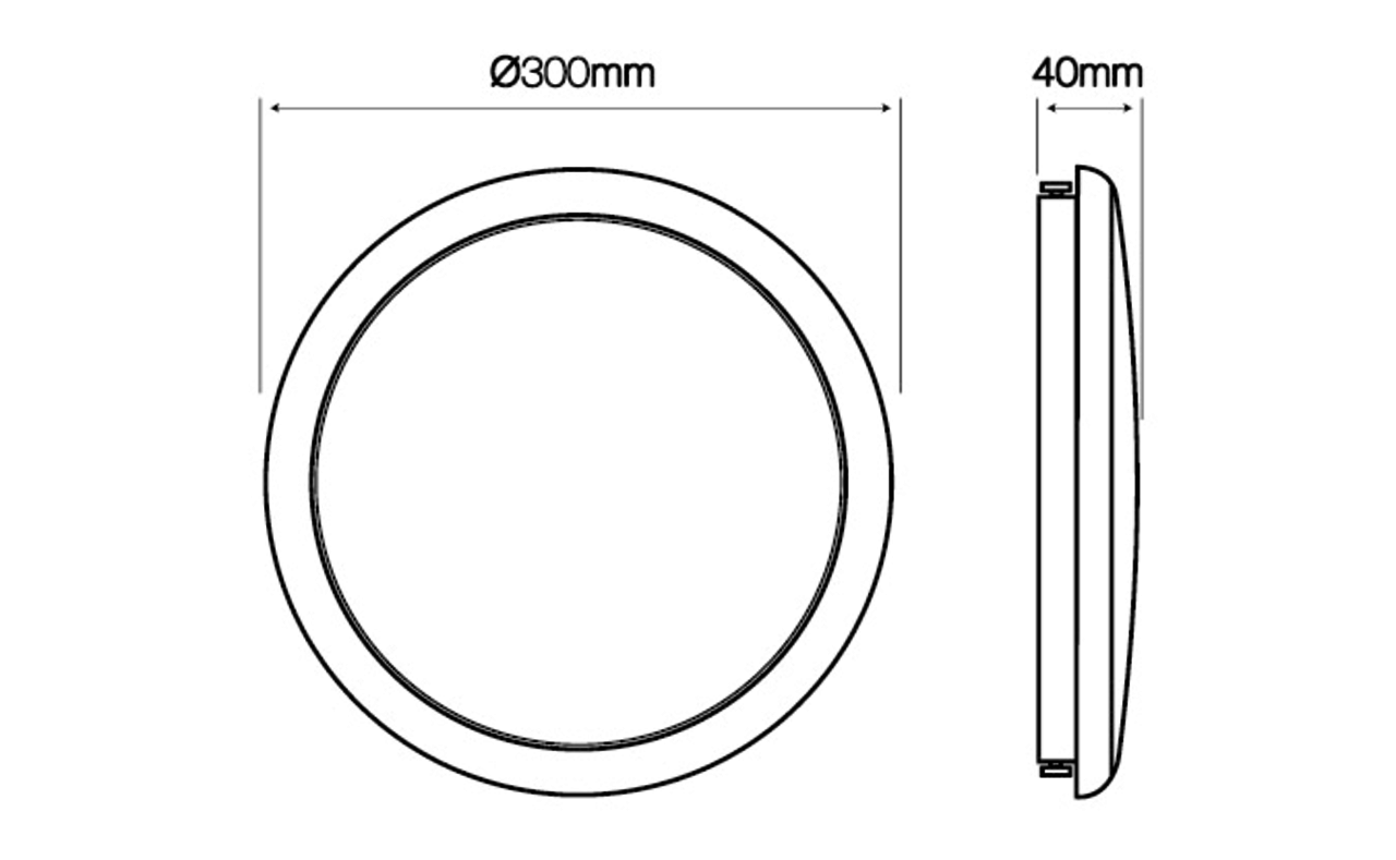 LED Line voor de snelle beslisser LED Bulkhead Lunar Wit 22W 1870lm - 840 Koel Wit | 300mm - IP65| 5 jaar garantie LED Line voor de snelle beslisser LED Bulkhead Lunar Wit 22W 1870lm - 840 Koel Wit | 300mm - IP65| 5 jaar garantie