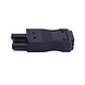 LCB Stekerbare Female Contrastekker LCB 3-polig 20A 250V | Schroefaansluiting | Zwart IP20