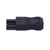 LCB Stekerbare Male Stekker LCB 3-polig 20A 250V | GST18/3 Compatible | Schroefaansluiting | Zwart IP20