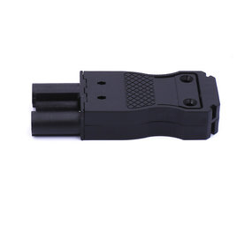 LCB Stekerbare Male Stekker LCB 3-polig 20A 250V | GST18/3 Compatible | Schroefaansluiting | Zwart IP20