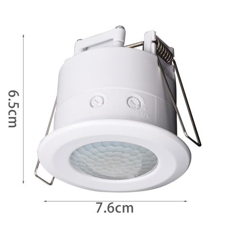 Kanlux LED Bewegingssensor inbouw - PIR infrarood bewegingsmelder - 230V max. 300W Kanlux LED Bewegingssensor inbouw - PIR infrarood bewegingsmelder - 230V max. 300W