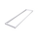 LCB LED Paneel Opbouwframe LCB 120x30cm - Wit Aluminium - 5cm Hoog - Plafondmontage - Inclusief Bevestigingsmateriaal - Exclusief LED Paneel