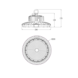 LED UFO High Bay - 110W 190lm p/w - 20.900 Lumen - 5000K - Max High Lumen - 5 jaar garantie LED UFO High Bay - 110W 190lm p/w - 20.900 Lumen - 5000K - Max High Lumen - 5 jaar garantie
