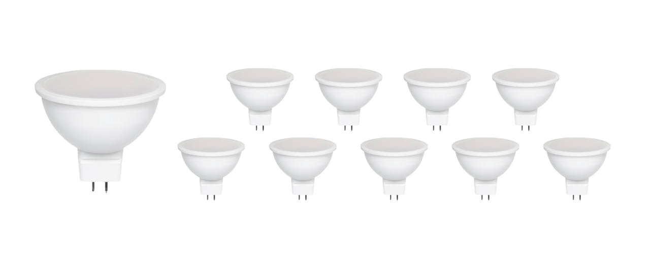 Spectrum Voordeelpak 10 stuks LED spots - GU5.3 fitting - 4W vervangt 42W - Lichtkleur optioneel Spectrum Voordeelpak 10 stuks LED spots - GU5.3 fitting - 4W vervangt 42W - Lichtkleur optioneel
