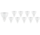 Voordeelpak 10 stuks LED spots - GU4 fitting - 3W vervangt 25W - Lichtkleur optioneel