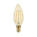 Voordeelpak 10 stuks - E14 LED lamp - C35 - dimbaar - 4W vervangt 35W - 2200K extra warm wit licht Voordeelpak 10 stuks - E14 LED lamp - C35 - dimbaar - 4W vervangt 35W - 2200K extra warm wit licht