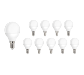 Spectrum Voordeelpak 10 stuks LED lamp - E14 fitting - 4W vervangt 30W - Lichtkleur optioneel Spectrum Voordeelpak 10 stuks LED lamp - E14 fitting - 4W vervangt 30W - Lichtkleur optioneel