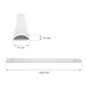 Spectrum LED Batten - 120cm 32W LED armatuur - 3000K 830 warm wit licht - compleet incl. bevestigingsmateriaal Spectrum LED Batten - 120cm 32W LED armatuur - 3000K 830 warm wit licht - compleet incl. bevestigingsmateriaal