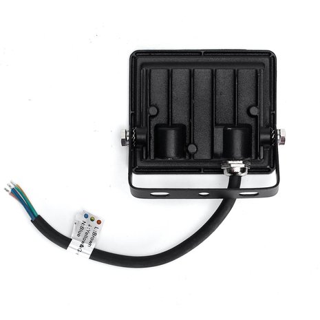 Modee LED Schijnwerper - 10W 900lm - 4000K - IP65 - incl. 30cm aansluitsnoer Modee LED Schijnwerper - 10W 900lm - 4000K - IP65 - incl. 30cm aansluitsnoer