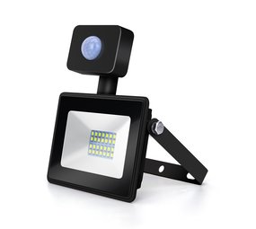 Modee OP=OP LED Schijnwerper - 20W 1800lm - 6000K - IP65 - incl. bewegingssensor