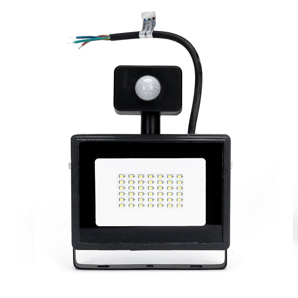 Modee OP=OP LED Schijnwerper - 30W 2700lm - 4000K - IP65 - incl. bewegingssensor Modee OP=OP LED Schijnwerper - 30W 2700lm - 4000K - IP65 - incl. bewegingssensor