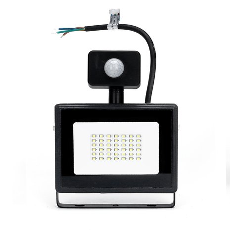 Modee LED ECO schijnwerper met bewegingssensor - 30W vervangt 270W - Lichtkleur optioneel - 3 jaar garantie Modee LED ECO schijnwerper met bewegingssensor - 30W vervangt 270W - Lichtkleur optioneel - 3 jaar garantie