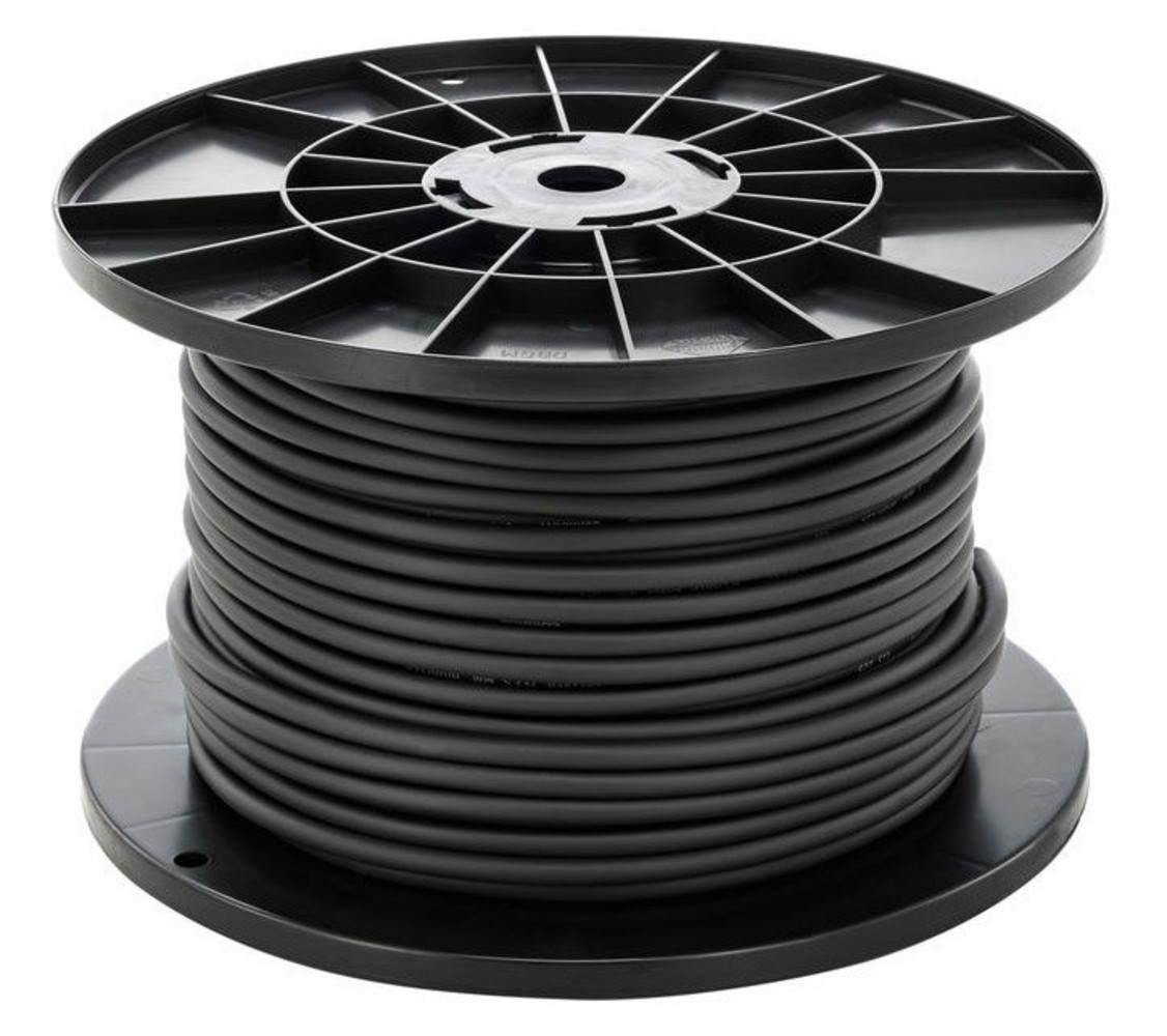 Aigostar Aansluitsnoer - 100m - 3x 1.5mm2 met zwarte mantel rond - H05VV-F 3G1.5 Aigostar Aansluitsnoer - 100m - 3x 1.5mm2 met zwarte mantel rond - H05VV-F 3G1.5