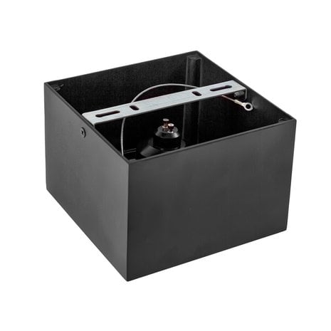 Spectrum LED Plafondspot CHLOE - GU10 AR111 - Excl. LED Spot - Zwart vierkant Spectrum LED Plafondspot CHLOE - GU10 AR111 - Excl. LED Spot - Zwart vierkant