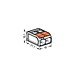 WAGO 2 stuks WAGO lasklem 0.14-4 mm 2 polig WAGO 2 stuks WAGO lasklem 0.14-4 mm 2 polig