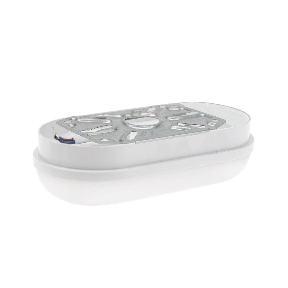 Spectrum LED Bulkhead opbouw lamp Ovaal IP54 - 8W 940Lm - 4000K 840 Koel Wit | 157x48MM  - 2 Jaar Garantie Spectrum LED Bulkhead opbouw lamp Ovaal IP54 - 8W 940Lm - 4000K 840 Koel Wit | 157x48MM  - 2 Jaar Garantie