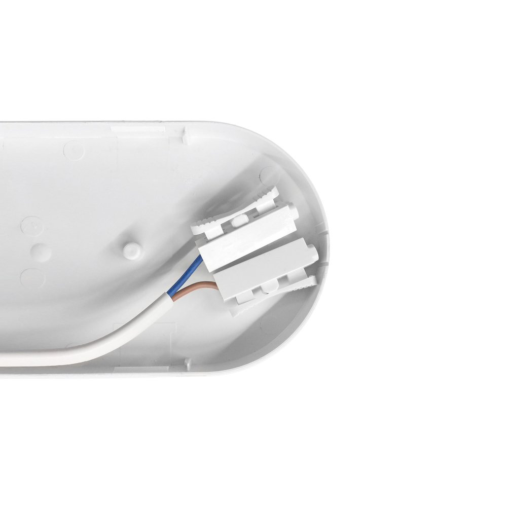 Spectrum LED Bulkhead opbouw lamp Ovaal IP54 - 8W 940Lm - 4000K 840 Koel Wit | 157x48MM  - 2 Jaar Garantie Spectrum LED Bulkhead opbouw lamp Ovaal IP54 - 8W 940Lm - 4000K 840 Koel Wit | 157x48MM  - 2 Jaar Garantie