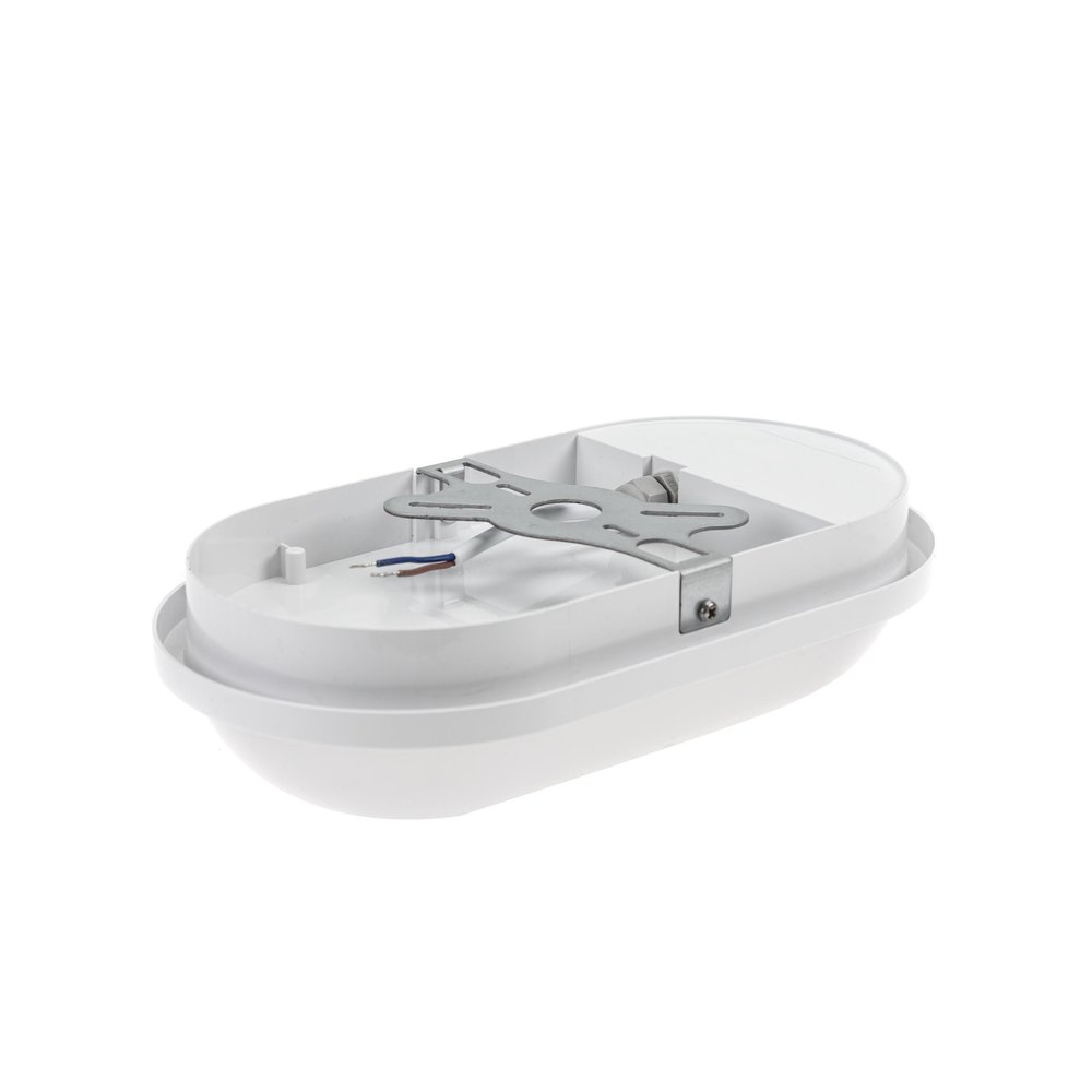Spectrum LED opbouwlamp Ovaal met sensor - 20W 4000K - IP54 spatwaterdicht Spectrum LED opbouwlamp Ovaal met sensor - 20W 4000K - IP54 spatwaterdicht