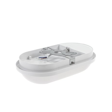 Spectrum LED opbouwlamp Ovaal met sensor - 20W 4000K - IP54 spatwaterdicht Spectrum LED opbouwlamp Ovaal met sensor - 20W 4000K - IP54 spatwaterdicht