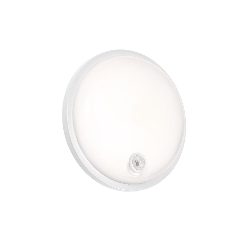 Spectrum LED opbouwlamp Rond met sensor - 20W 4000K - IP54 spatwaterdicht Spectrum LED opbouwlamp Rond met sensor - 20W 4000K - IP54 spatwaterdicht
