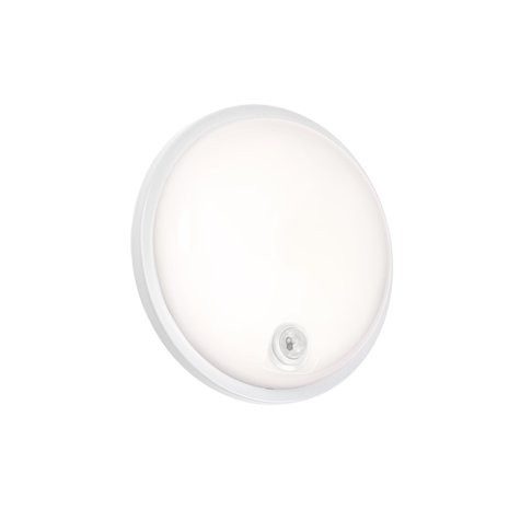 Spectrum LED opbouwlamp Rond met sensor - 20W 4000K - IP54 spatwaterdicht Spectrum LED opbouwlamp Rond met sensor - 20W 4000K - IP54 spatwaterdicht