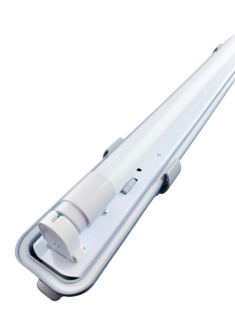 Spectrum 1.5m 25W LED TL Waterdichte armatuur IP65 + LED TL buis 4000K 840 helder wit licht compleet Spectrum 1.5m 25W LED TL Waterdichte armatuur IP65 + LED TL buis 4000K 840 helder wit licht compleet