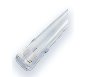 Spectrum 1.5m 50W LED TL Waterdichte armatuur IP65 + 2 LED TL buizen 4000K 840 helder wit licht compleet Spectrum 1.5m 50W LED TL Waterdichte armatuur IP65 + 2 LED TL buizen 4000K 840 helder wit licht compleet