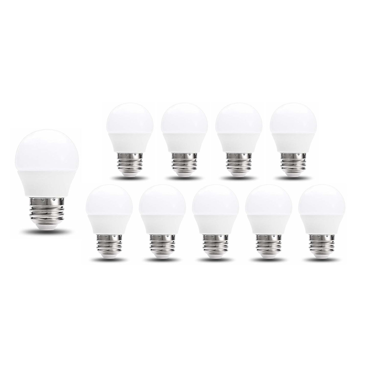 helder lezing Herformuleren Voordeelpak 10 stuks - E27 LED lamp - 6W vervangt 48W - G45 -  Ledlichtdiscounter.nl