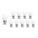 Spectrum Voordeelpak 10x Spectrum LED Lamp G45 E27 6W 560lm 3000K Warm Wit | Vervangt 48W | Niet Dimbaar Spectrum Voordeelpak 10x Spectrum LED Lamp G45 E27 6W 560lm 3000K Warm Wit | Vervangt 48W | Niet Dimbaar
