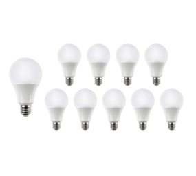 Spectrum Voordeelpak 10 stuks - E27 LED lampen - Type A60 - 9W vervangt 70W - Lichtkleur optioneel Spectrum Voordeelpak 10 stuks - E27 LED lampen - Type A60 - 9W vervangt 70W - Lichtkleur optioneel