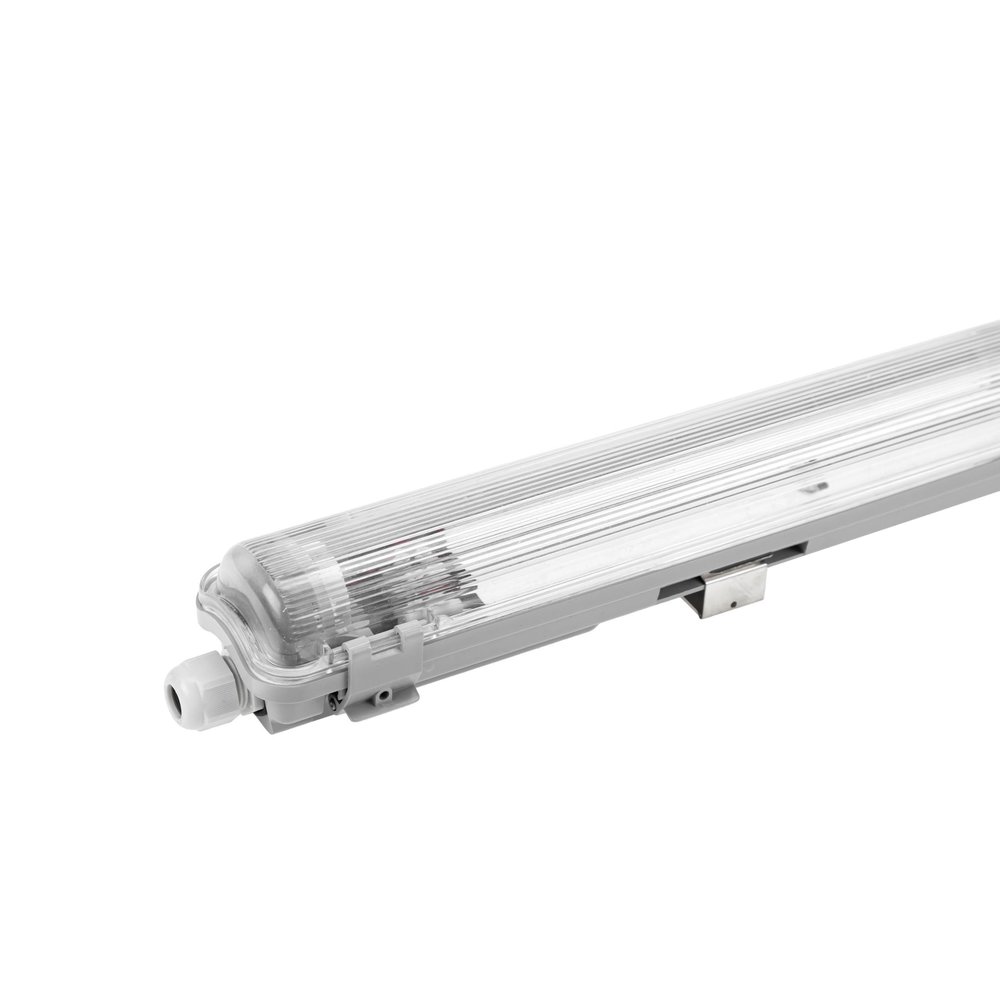 Spectrum 60cm LED armatuur IP65 + 1 LED TL buis 10W - 3000K 830 warm wit licht -  Compleet Spectrum 60cm LED armatuur IP65 + 1 LED TL buis 10W - 3000K 830 warm wit licht -  Compleet