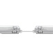 60cm LED armatuur IP65 + 2 LED TL buizen 10W p/s - 6000K 865 daglicht wit -Doorkoppelbaar - Compleet 60cm LED armatuur IP65 + 2 LED TL buizen 10W p/s - 6000K 865 daglicht wit -Doorkoppelbaar - Compleet