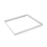 Spectrum LED paneel opbouw - 60x60cm Framesysteem Type B schroefloos - Wit aluminium - 5cm hoog