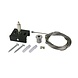 Spectrum LED Railspot Track Ophangset - zwart - per staaldraad van 3 meter Spectrum LED Railspot Track Ophangset - zwart - per staaldraad van 3 meter