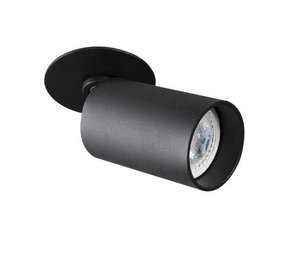 Kanlux LED Inbouwspot GU10 90MM - Richtspot Mat Zwart - GU10 Fitting   | Richtbaar - Zaagmaat 70MM Kanlux LED Inbouwspot GU10 90MM - Richtspot Mat Zwart - GU10 Fitting   | Richtbaar - Zaagmaat 70MM
